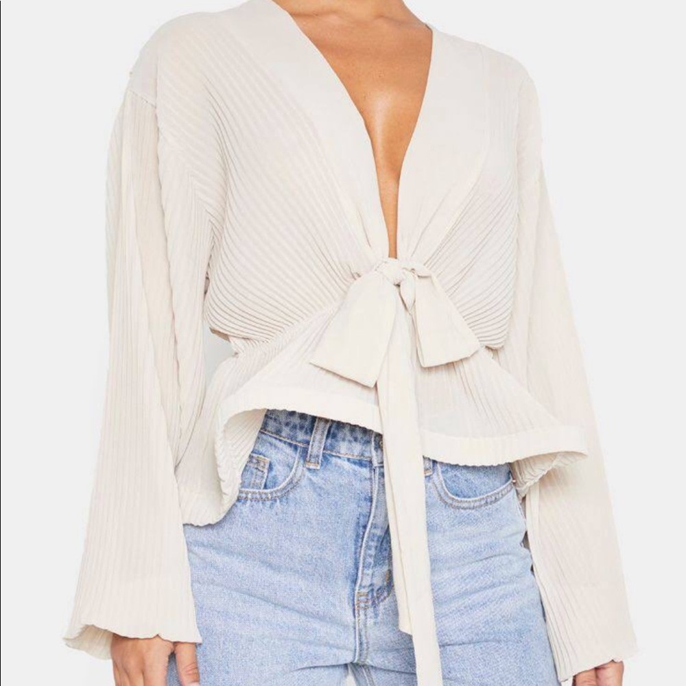Brand new nude blouse